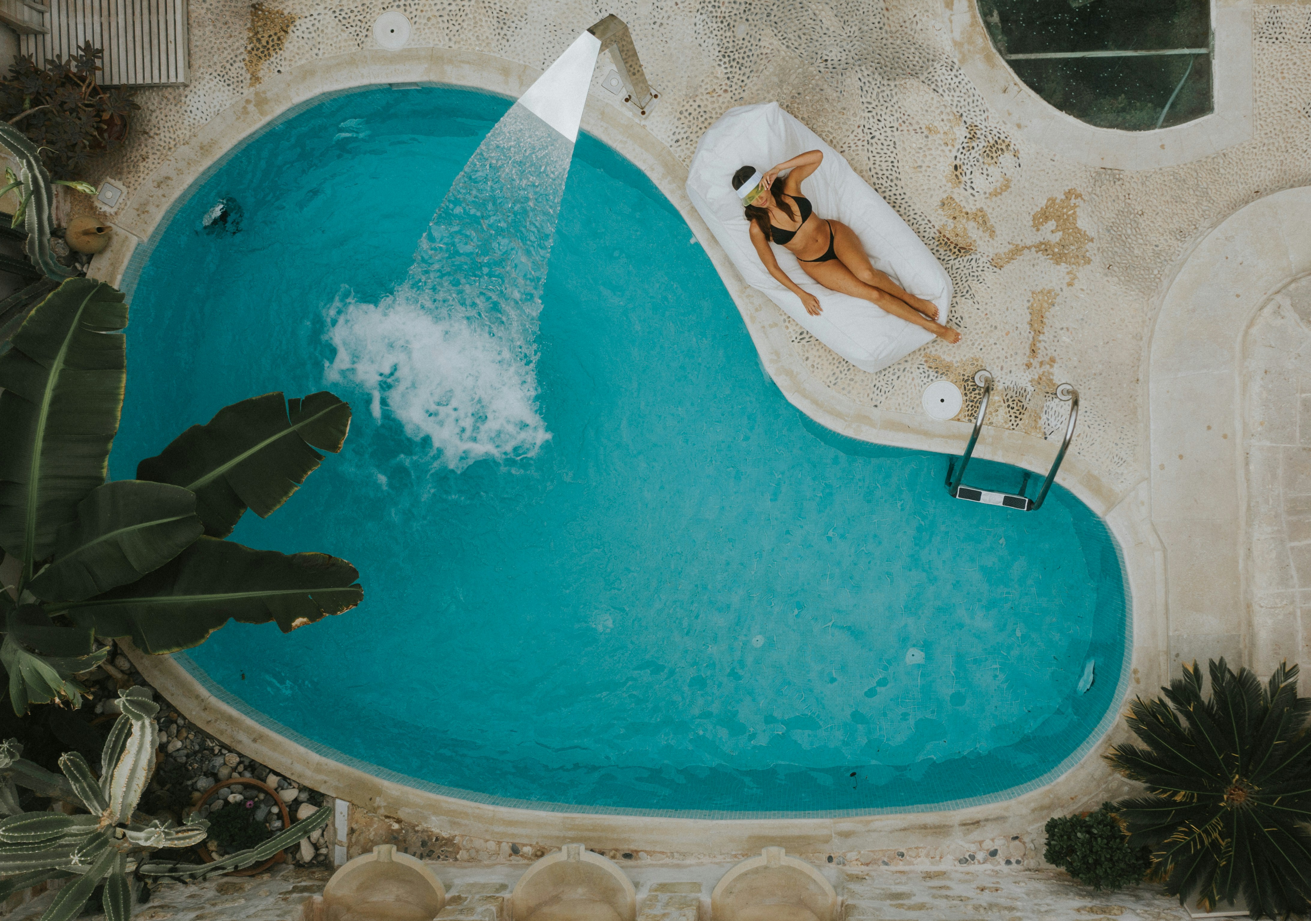 Piscina de luxo